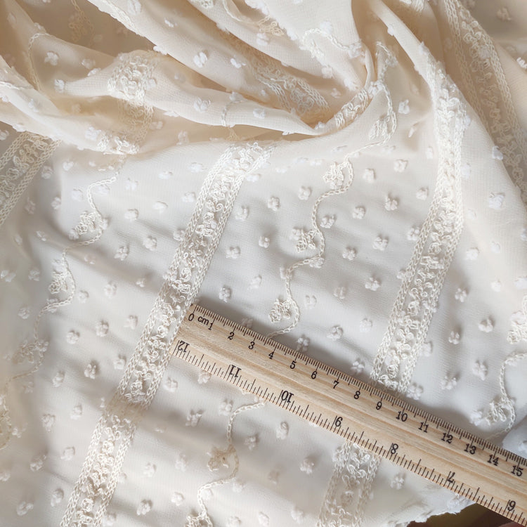 WILLFULLY（ウィルフリー）の「relax chiffon tape embroidery