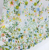 150cm Width x 95cm Length Colorful Botanical Vine  Floral Embroidery  Lace Fabric