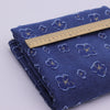170cm Width x 95cm Length Plum Blossom Jacquard Applique Sytle Denim Fabric
