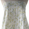 145cm Width Premium Jacquard Print Branch Floral Cotton Lace Fabric by the Yard