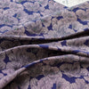 160cm Width x 95cm Length Premium Contrast Floral  and Blue Jacquard Fabric