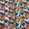 150cm Width x 95cm Length Retro Colorful Flower Pattern Print Cotton Fabric