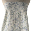 145cm Width Premium Jacquard Print Branch Floral Cotton Lace Fabric by the Yard