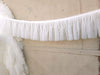 2 Yards of 18cm Width 2-Layer Soft Frill RuffledLace Fabric Trim