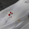145cm Width x 95cm Length Botanical Floral Embroidery Fabric