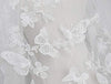 130cm Width 3D Butterfly Floral Embroidery Lace Fabric