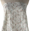 145cm Width Premium Jacquard Print Branch Floral Cotton Lace Fabric by the Yard