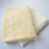150cm Width Grid Floral Embroidery Lace Fabric