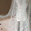 140cm Width Vine Floral Branch Floral Embroidery Lace Fabric