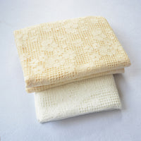 150cm Width Grid Floral Embroidery Lace Fabric