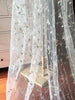 140cm Width Vine Floral Branch Floral Embroidery Lace Fabric