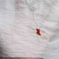 145cm Width x 95cm Length Botanical Floral Embroidery Fabric