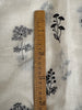 140cm Width x 95cm Length Floral Embroidery Ramie Fabric
