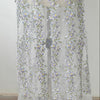 130cm Width x 95cm Length Light Purple Vine Floral Embroidery Lace Fabric