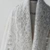 53 inches Width Vintage Geometrical Floral Embroidery Lace Fabric by The Yard