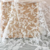 135cm Width x 95cm Length Premium Vine Leaf Embroidery Wedding Lace Fabric