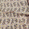 140cm Width x 95cm Length Premium Daisy Flower Embroidery Cotton Linen Fabric