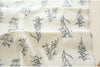 140cm Width Botanical Branch Print Linen Blend Fabric