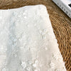 142cm Width Hollow-out Campanula Floral Embroidery Lace Fabric by the Yard