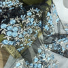140cm Width x 95cm Length Retro Branch Floral Embroidery Lace Fabric