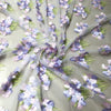 150cm Width x 95cm 3D Cluster Floral Embroidery Lace Fabric