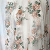 130cm Width x 95cm Length Branch Floral Embroidery Lace Fabric