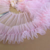 3 Yards of 19cm Width Puffy Tulle Skirt Hem Lace Trim