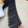 2 Yards of 18cm Width 2-Layer Soft Frill RuffledLace Fabric Trim