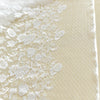 130cm Width x 95cm Length Premium Vine Floral Wedding Bridal Lace Fabric