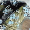 140cm Width x 95cm Length Retro Branch Floral Embroidery Lace Fabric