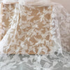 135cm Width x 95cm Length Premium Vine Leaf Embroidery Wedding Lace Fabric