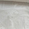 125cm Width x 95cm Length Retro Heart Shape Embroidery Cotton Linen Blend Fabric