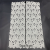 130cm Width Hollow-out Floral Embroidery Chiffon Fabric by the Yard