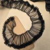 3 Yards of 10cm Width Super Soft American Frill Puffy Tulle Skirt Hem Lace Trim