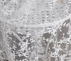 130cm Width x 95cm Length Star Branch Floral  Lace Fabric