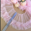 3 Yards of 19cm Width Puffy Tulle Skirt Hem Lace Trim