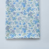 145cm Width x 95cm Length Blue Floral Print Cotton Fabric