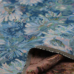 150cm Width x 95cm Length Monet Impression Oil Painting Floral Jacquard Fabric
