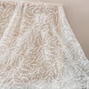 150cm Width x 95cm Length Leaf Embroidery Lace Fabric
