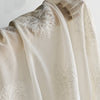 150cm Width Chrysanthemum Floral Embroidery Silk Blend Lace Fabric
