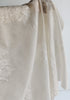 150cm Width Chrysanthemum Floral Embroidery Silk Blend Lace Fabric
