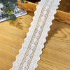 Vintage Floral Embroidery Eyelet Cotton Lace fabric Trim