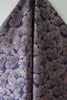 160cm Width x 95cm Length Premium Contrast Floral  and Blue Jacquard Fabric