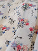 150cm Width x 95cm Length Light Weight Cluster Floral Print Chiffon Lace Fabric