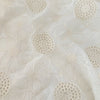 145cm Width Hollow-out and Poppy Floral Embroidery Fabric