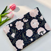 150cm Width x 95cm Length Star Space and Peony Floral Print Cotton Fabric
