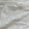 125cm Width x 95cm Length Retro Vine Floral Embroidery Cotton Linen Blend Fabric