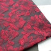 146cm Width x 95cm Length Contrast 3D Floral Jacquard Fabric