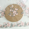 140cm Width x 95cm Length Retro Branch Floral Embroidery Lace Fabric