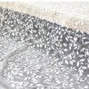 130cm Width x 95cm Length Premium Vine Branch Leaf Embroidery Wedding Bridal Lace Fabric